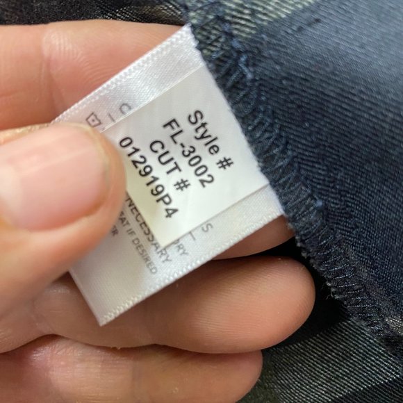 Mizzen + Main Flannel Shirt Proctor Plaid Medium, Large and X-Large Available - Picture 3 of 4